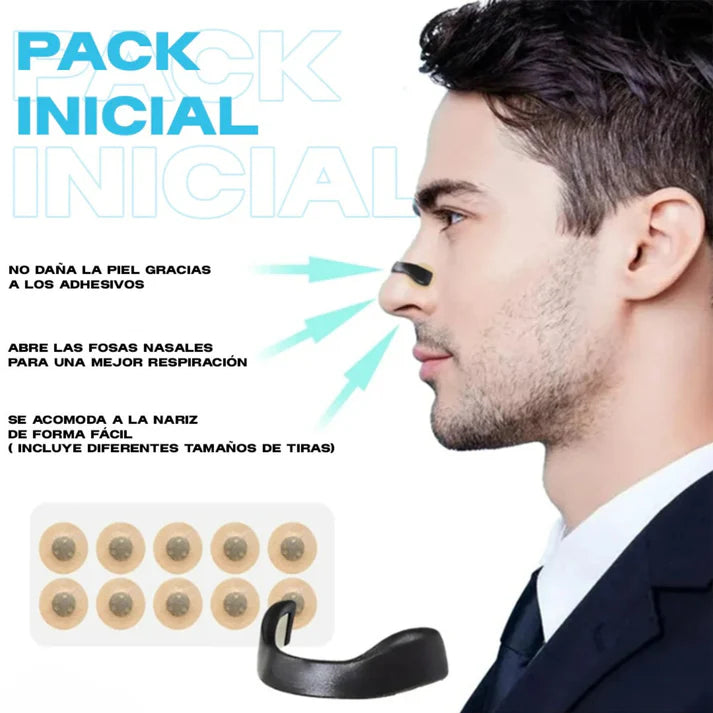 AirFlex™ - Tiras Nasales Magnéticas