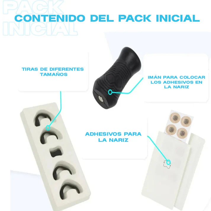 AirFlex™ - Tiras Nasales Magnéticas