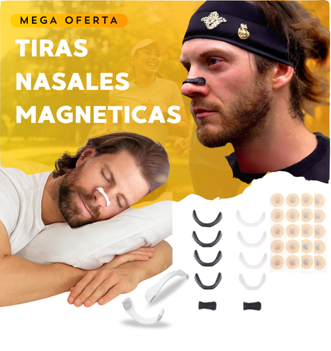 AirFlex™ - Tiras Nasales Magnéticas